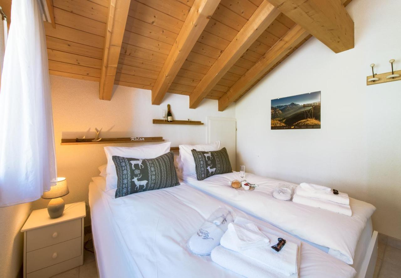 Chalet Rose Penthouse Wengen Exterior photo