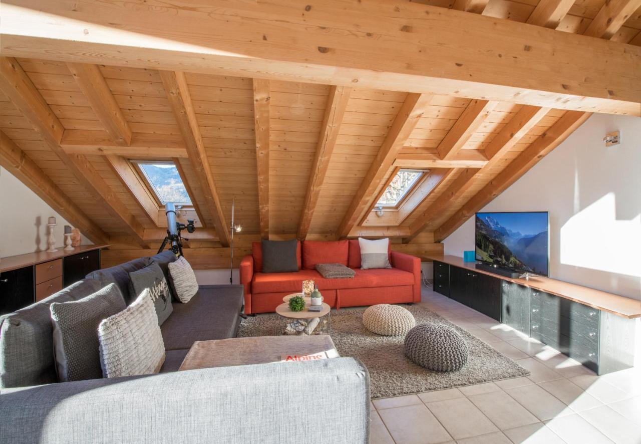 Chalet Rose Penthouse Wengen Exterior photo