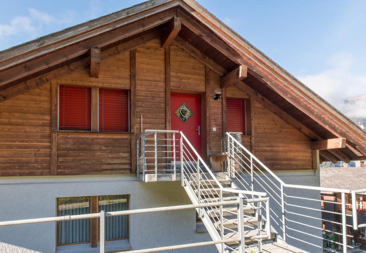 Chalet Rose Penthouse Wengen Exterior photo
