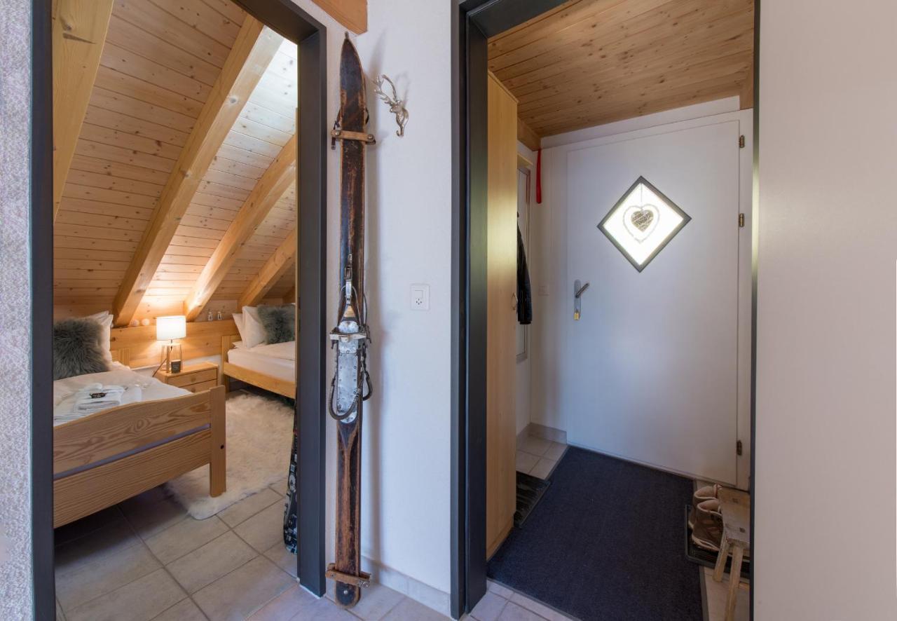 Chalet Rose Penthouse Wengen Exterior photo