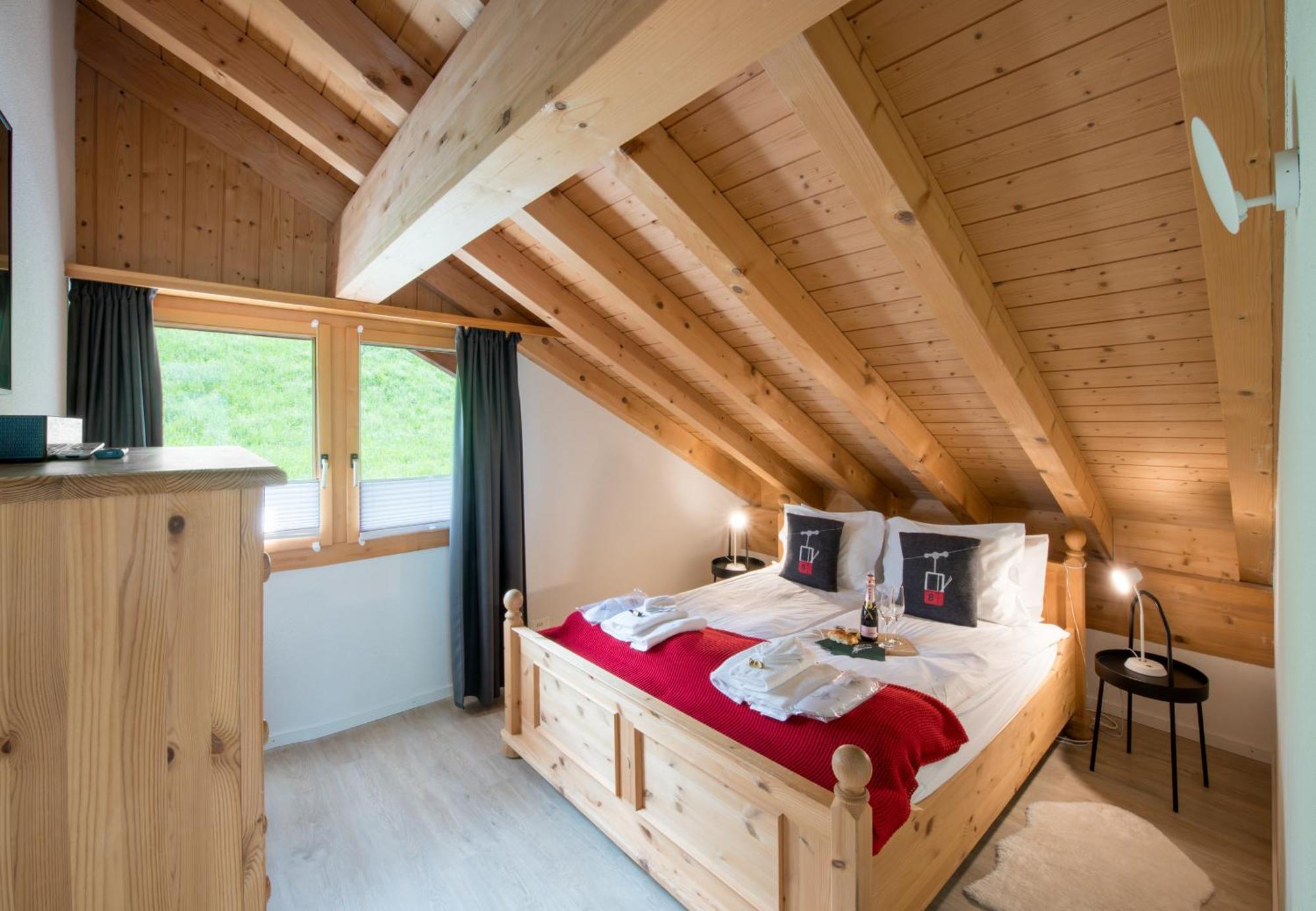 Chalet Rose Penthouse Wengen Exterior photo