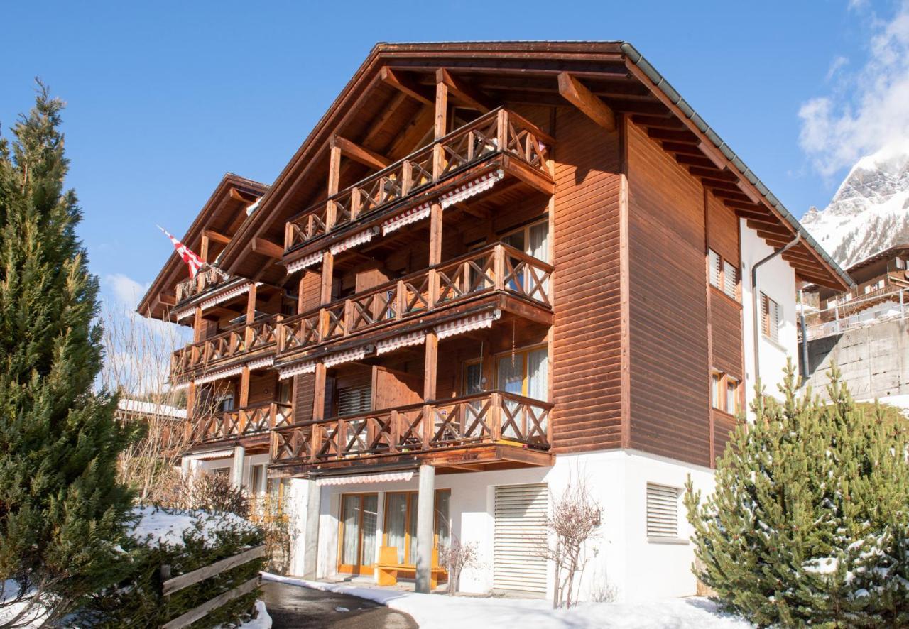 Chalet Rose Penthouse Wengen Exterior photo